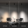 Трековый трехфазный светодиодный светильник Maytoni Trinity Focus Led TR197-3-30WCCT-M-B