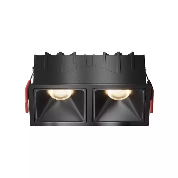 Светильник встраиваемый светодиодный Maytoni Alfa LED DL043-02-10W3K-SQ-B-1