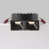 Светильник встраиваемый светодиодный Maytoni Alfa LED DL043-02-10W3K-SQ-B-1