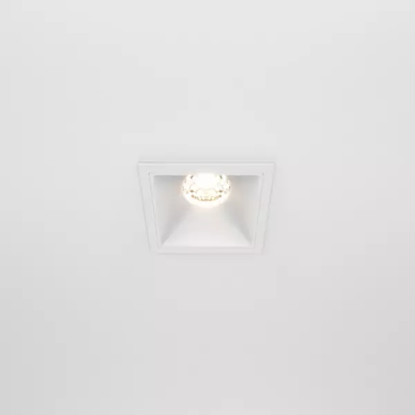Встраиваемый светильник Maytoni Technical Alfa LED DL043-01-10W3K-SQ-W