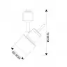 Спот Arte Lamp Almach A1906PL-1WH
