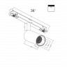 Трековый светильник Maytoni Focus LED TR032-2-5W3K-M-B