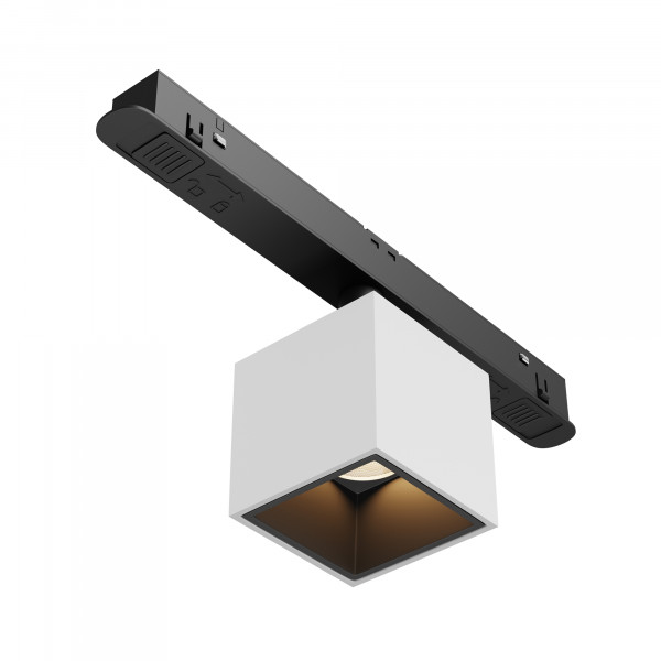 Трековый магнитный светодиодный светильник Maytoni Exility Alfa S TR133-2-7W3K-W