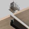 Скоба регулируемая для накладного шинопровода Maytoni Gravity TRX010-41 TRA010HCB