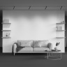 Трековый светодиодный светильник Maytoni Technical Focus T TR141-2-6W3K-M-BS