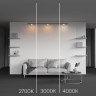 Трековый магнитный светодиодный светильник Maytoni Levity Luna TR185-1-3W2.7K-B