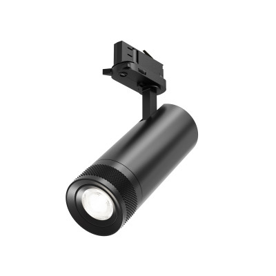 Трековый трехфазный светодиодный светильник Maytoni Trinity Focus Zoom TR198-3-20W4K-Z-B