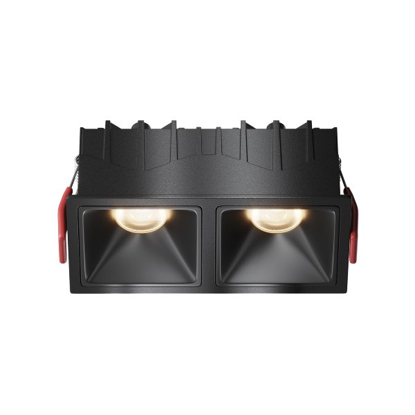 Светильник встраиваемый светодиодный Maytoni Alfa LED DL043-02-10W3K-SQ-B-1