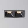 Светильник встраиваемый светодиодный Maytoni Alfa LED DL043-02-10W3K-SQ-B-1