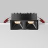 Светильник встраиваемый светодиодный Maytoni Alfa LED DL043-02-10W3K-SQ-B-1