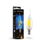 Светодиодная лампа 6W 3000K E14 Voltega Crystal Candle wind 7209