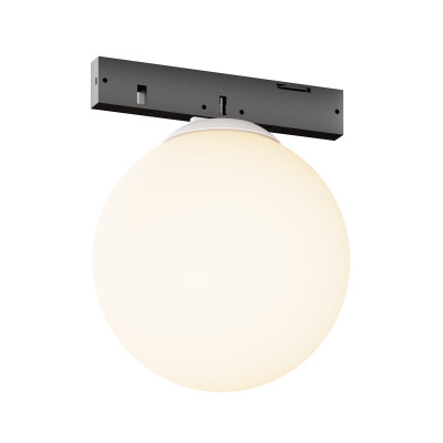 Трековый магнитный светодиодный светильник Maytoni Levity Luna TR185-1-3W3K-B