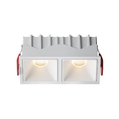 Светильник встраиваемый светодиодный Maytoni Alfa LED DL043-02-10W3K-SQ-W-1