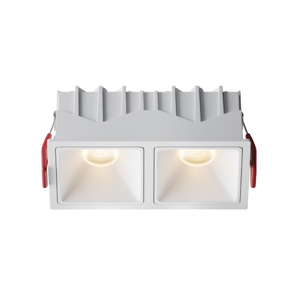 Светильник встраиваемый светодиодный Maytoni Alfa LED DL043-02-10W3K-SQ-W-1