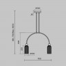 Подвесной светильник Maytoni Antic MOD302PL-02GR
