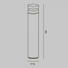 Ландшафтный светильник Maytoni Outdoor Betone O469FL-L20CM3K1