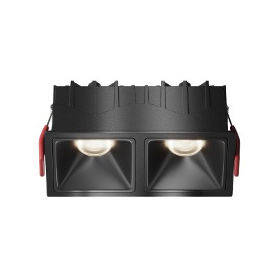 Светильник встраиваемый светодиодный Maytoni Alfa LED DL043-02-10W4K-SQ-B-1