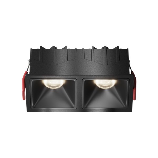 Светильник встраиваемый светодиодный Maytoni Alfa LED DL043-02-10W4K-SQ-B-1