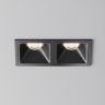 Светильник встраиваемый светодиодный Maytoni Alfa LED DL043-02-10W4K-SQ-B-1
