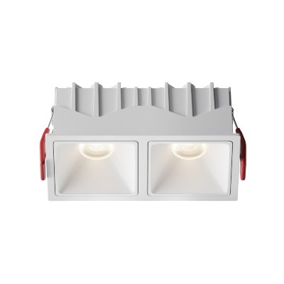 Светильник встраиваемый светодиодный Maytoni Alfa LED DL043-02-10W4K-SQ-W-1