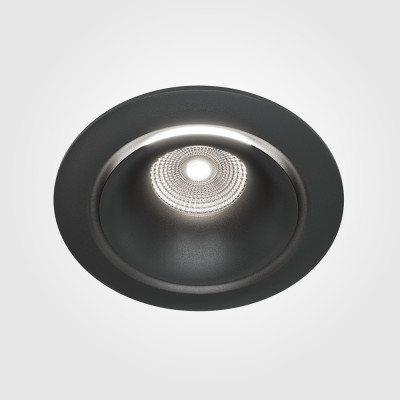 Встраиваемый светодиодный светильник Maytoni Technical Yin DL031-L12W4K-B