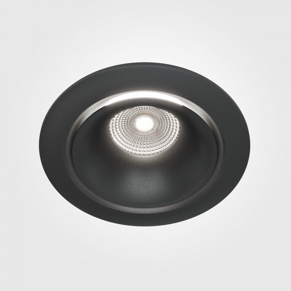 Встраиваемый светодиодный светильник Maytoni Technical Yin DL031-L12W4K-B