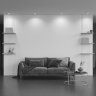 Светильник встраиваемый Maytoni Gyps Modern DL004-1-01-W-1