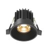 Светильник встраиваемый светодиодный Maytoni Round DL058-7W2.7K-B