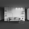 Трековый магнитный светодиодный светильник Maytoni Levity Focus Led TR187-1-5W3K-M-BBS