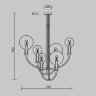 Люстра на штанге Maytoni Status MOD333PL-06BS
