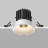Светильник встраиваемый светодиодный Maytoni Round DL058-7W2.7K-W