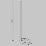 Торшер светодиодный Maytoni Combo MOD214FL-L20W3K