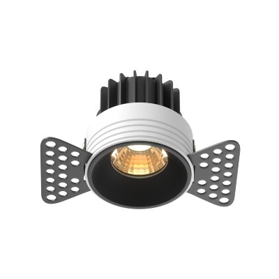 Светильник встраиваемый светодиодный Maytoni Round DL058-7W2.7K-TRS-B