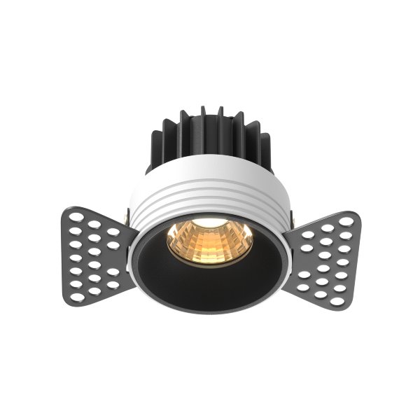 Светильник встраиваемый светодиодный Maytoni Round DL058-7W2.7K-TRS-B