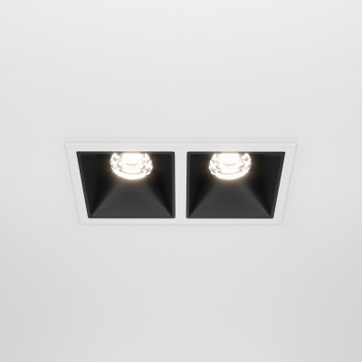 Встраиваемый светильник Maytoni Technical Alfa LED  DL043-02-10W4K-SQ-WB