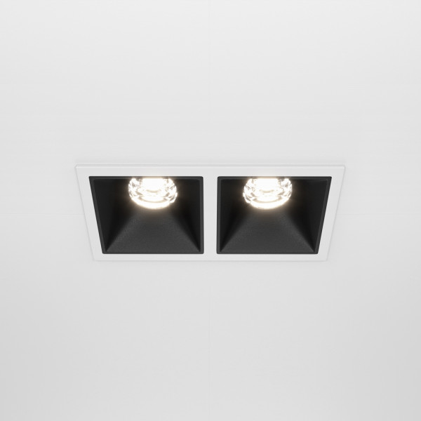 Встраиваемый светильник Maytoni Technical Alfa LED  DL043-02-10W4K-SQ-WB
