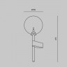 Бра Maytoni Mood Maytoni MOD172WL-01BS
