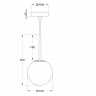 Светильник подвесной Maytoni Basic form MOD321PL-01W