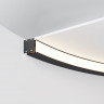 Радиусный профиль 35x35 1500мм внутренний 1/4 круга Maytoni ALM-3535R-B-IN-90°-1.5M