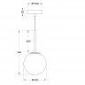 Светильник подвесной Maytoni Basic form MOD321PL-01W1