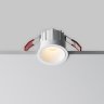 Светильник встраиваемый Maytoni Alfa LED DL043-01-10W2.7K-RD-W
