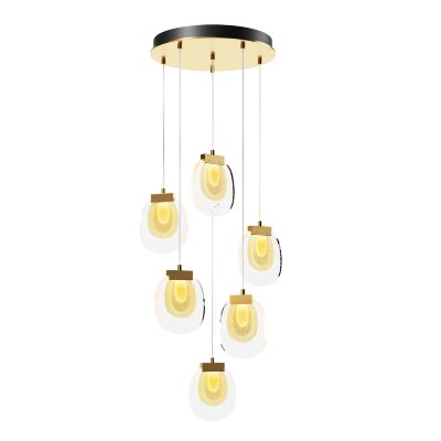 Люстра подвесная светодиодная Maytoni Biology MOD367PL-L18BBSK