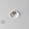 Светильник встраиваемый Maytoni Alfa LED DL043-01-10W4K-RD-W-1