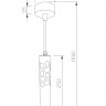 Подвесной светильник Maytoni Torre P037PL-L11B4K