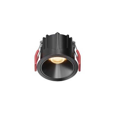 Светильник встраиваемый Maytoni Alfa LED DL043-01-10W2.7K-RD-B