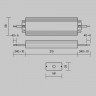 Блок питания для магнитных систем 48V, 100Вт, 48V, IP67 Maytoni Power Supply Magnetic PSL008-100W-48V-IP67