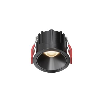 Светильник встраиваемый Maytoni Alfa LED DL043-01-10W3K-RD-B-1