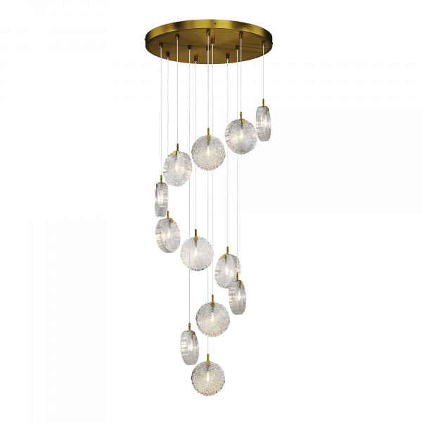 Люстра подвесная Maytoni Frozen MOD254PL-12BS