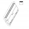Трековый светильник Maytoni Points TR033-4-12W3K-M-DS-B