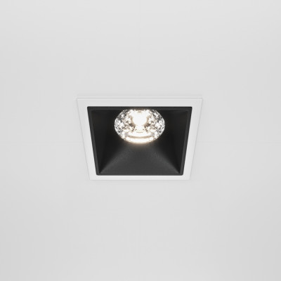 Встраиваемый светильник Maytoni Technical Alfa LED DL043-01-15W4K-D-SQ-WB